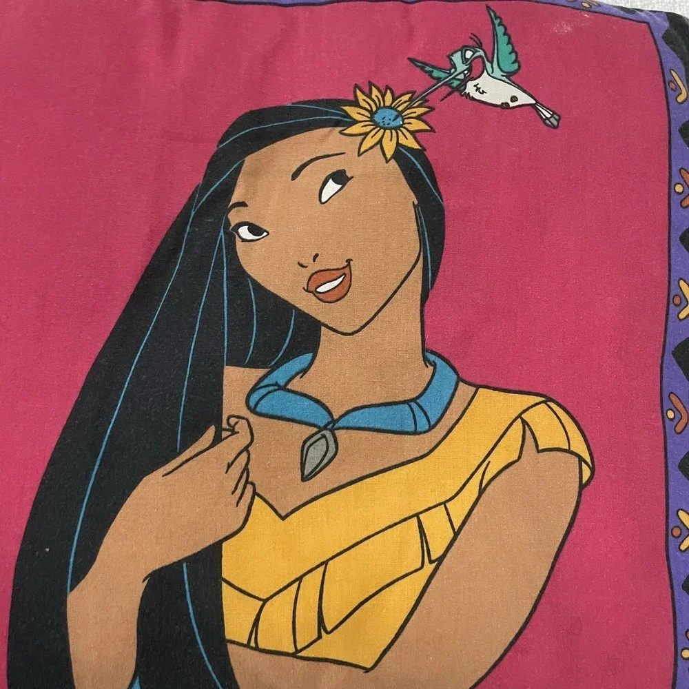 Vintage Pocahontas Pillow Rare‎ Throw Decorative Disney 90s 16